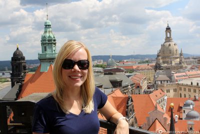 Blick über Dresden