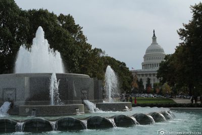 Fountains in Upper Senate Park