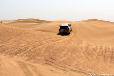Eine Wüstensafari in Dubai