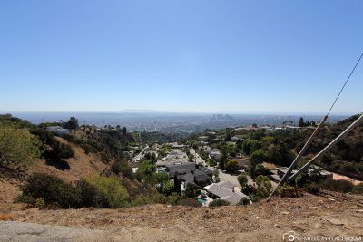 View from Mulholland Drive 