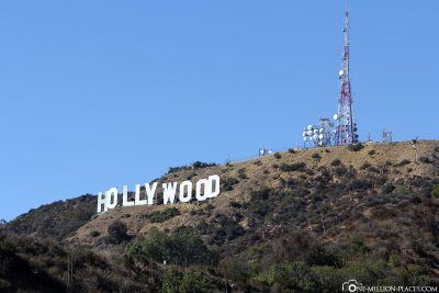 Der Hollywood Schriftzug