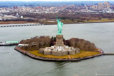 Die Insel Liberty Island