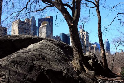 Umpire Rock in Central Park