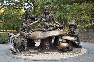 Alice in Wonderland Statue im Central Park