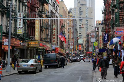 The Chinatown neighborhood