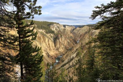 Grand Canyon of the Yellowstone, Yellowstone National Park, USA, On Your Own, Attractions, UNESCO World Heritage, Travel Report