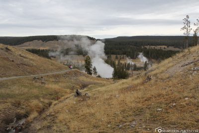 Mud Volcano Area, Yellowstone National Park, USA, On Your Own, Attractions, UNESCO World Heritage, Travel Report