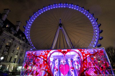 Das Riesenrad London Eye