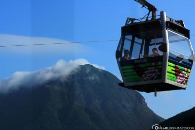 The Ngong Ping 360 cable car