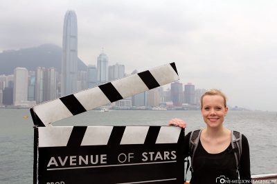 The Avenue of the Stars at Victoria Harbour