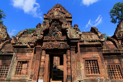 Die Tempelanlage Banteay Srei