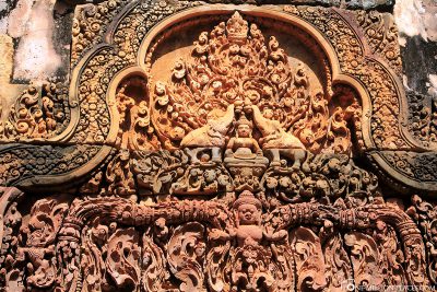 The Banteay Srei Temple