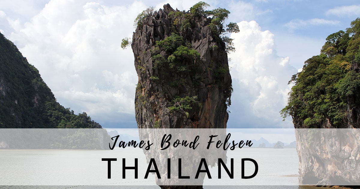 Phuket The James Bond Rock In The Bay Of Phang Nga