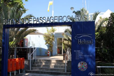 The entrance of Helisight in Rio de Janeiro