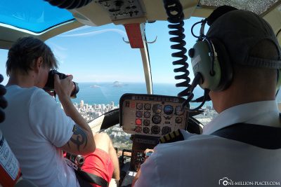 Helicopter tour over Rio de Janeiro