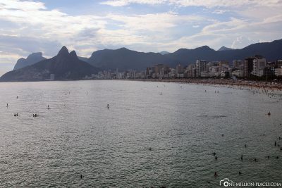 View of the mountains & Ipanema