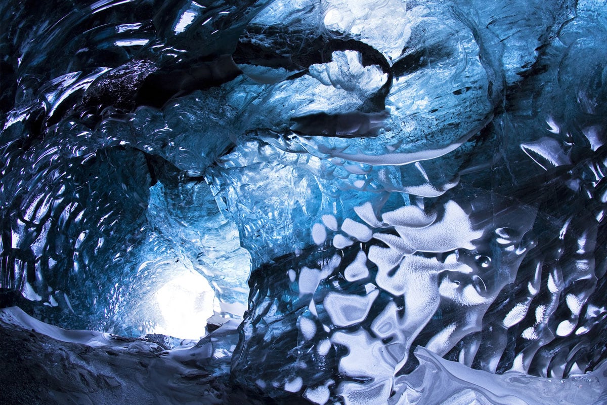 Faszinierende Eiswelt, Eishöhlen des Vatnajökull, Island, Skaftafell-Nationalpark, Ice Cave Tour, Winter, Reisebericht