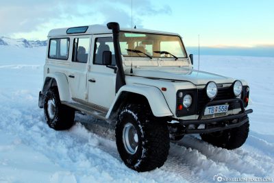 Our Jeep for the Ice Cave Tour