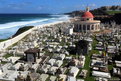 The cemetery in San Juan