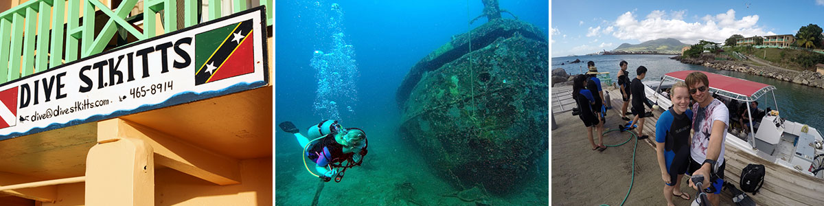 St. Kitts Diving Headerbiild