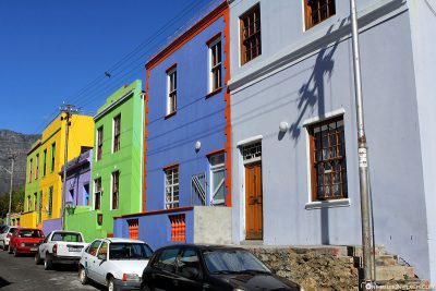 Die bunten Häuser von Bo-Kaap
