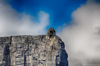 The mountain station of The Table Mountain Aerial Cableway