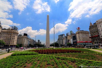 The Obelisk in Buenos Aires