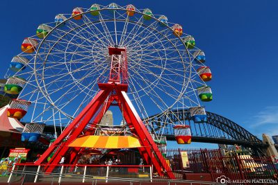 Riesenrad im Luna Park