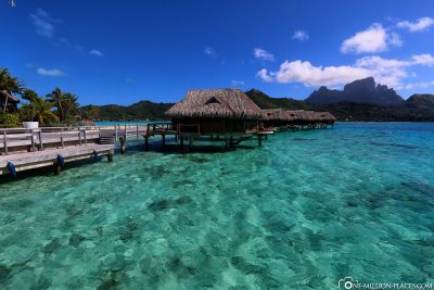 The water bungalows