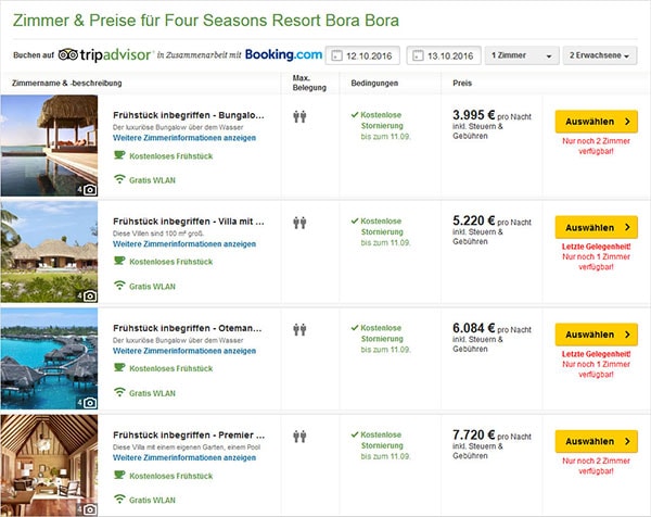 Hotel Prices, Bora-Bora, French Polynesia, South Seas, Island Paradise, On Your Own, Travel Report