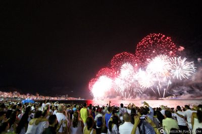 Das Silvesterfeuerwerk in Rio