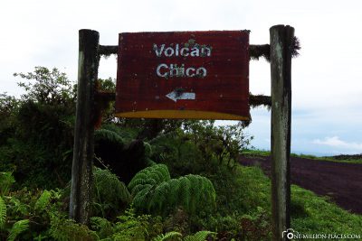 The way to the volcano Chico