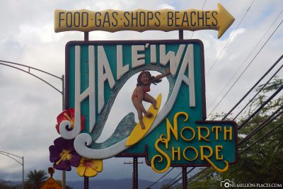 Haleiwa Surfer Schild