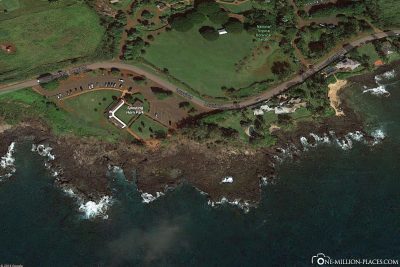 Der Spouting Horn Beach Park in Google Maps