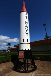 Alte Rakete der US Navy