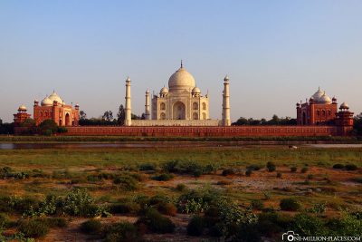 Das Taj Mahal in Agra