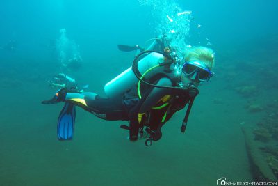 Diving in Bali at USAT Liberty wreck
