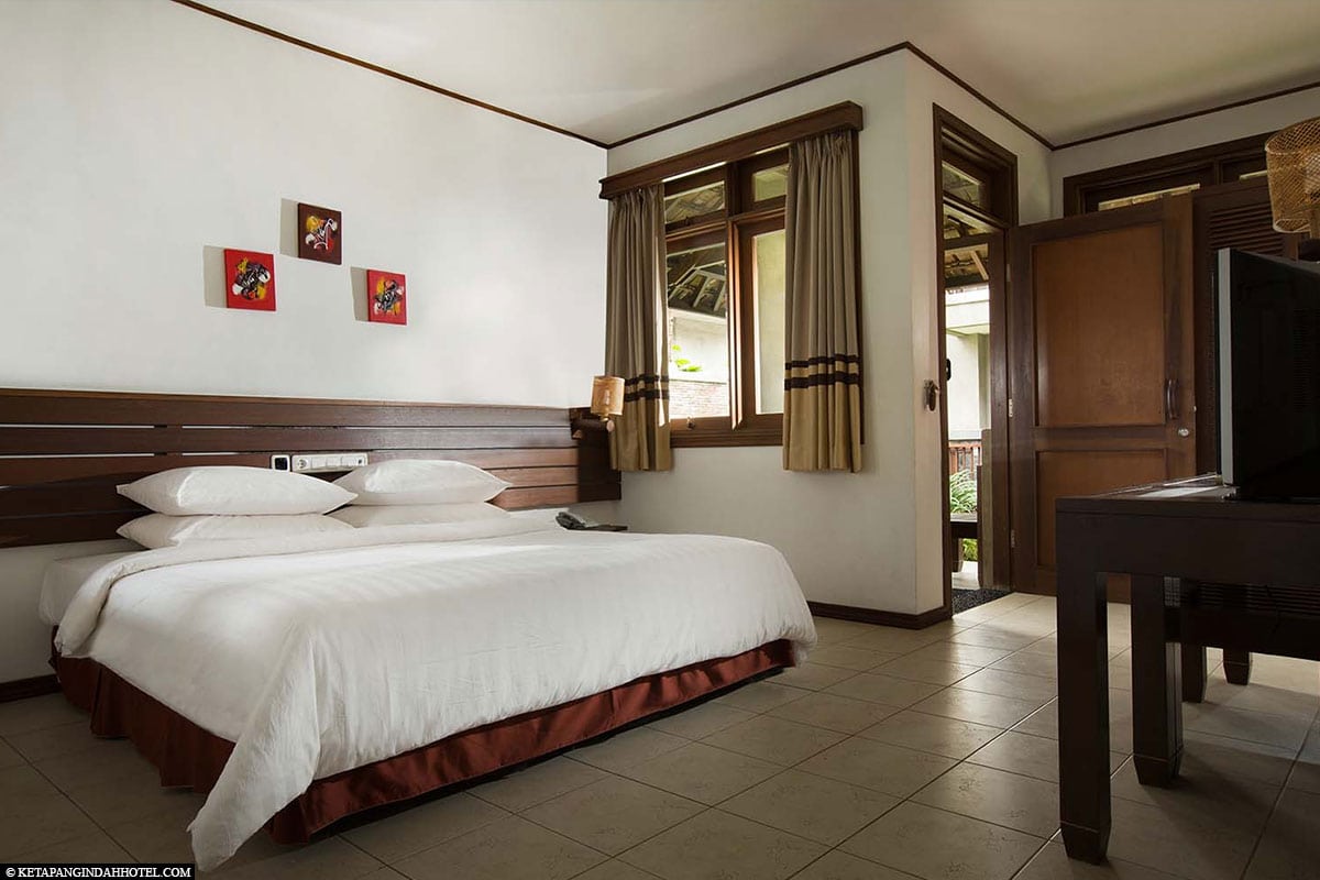 Zimmer, Hotel Ketapang Indah, Java, Indonesien, Reisebericht