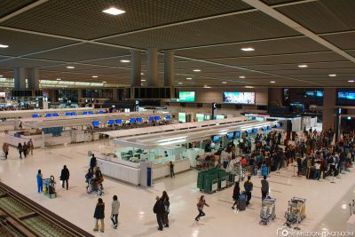 Der Flughafen Tokio-Narita