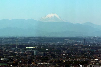 Blick auf den Mount Fuji