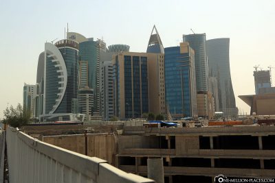 Die Skyline von Doha