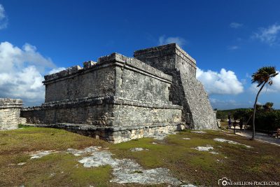 The ruins of the Maya