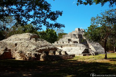 The Mayan site of Edzna