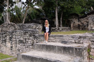 Die Ruinen der Mayastätte