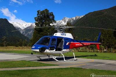 Der Glacier Helikopter