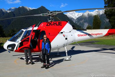 Der Glacier Helikopter