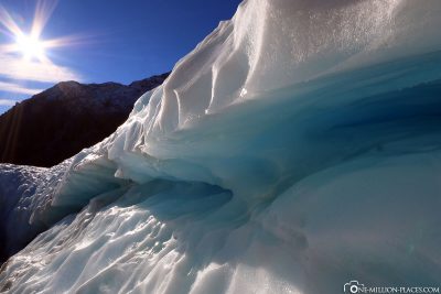 Traumhaftes Wetter am Gletscher