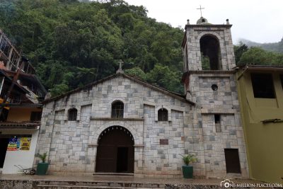 Kirche in Aguas Calientes