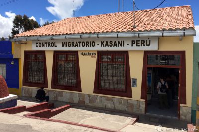 The border station to Peru