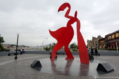 Statue in Lima